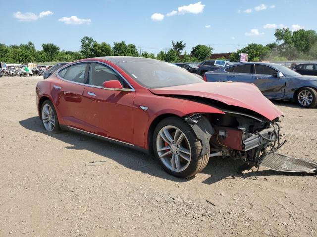 5YJSA1E49GF128210 - 2016 TESLA MODEL S წითელი ფოტო 4