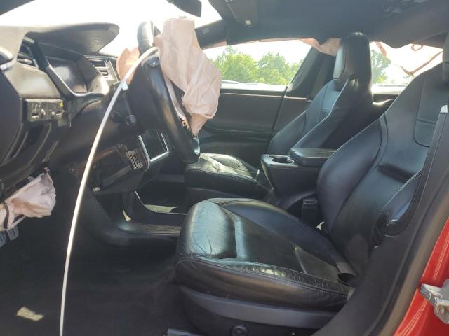 5YJSA1E49GF128210 - 2016 TESLA MODEL S წითელი ფოტო 7