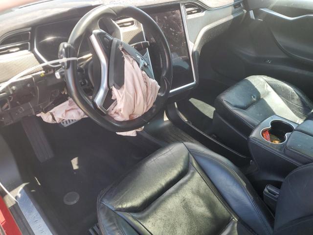 5YJSA1E49GF128210 - 2016 TESLA MODEL S წითელი ფოტო 8