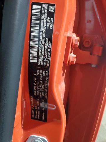 ZACCJBCT0GPE26691 - 2016 JEEP RENEGADE TRAILHAWK ORANGE photo 13