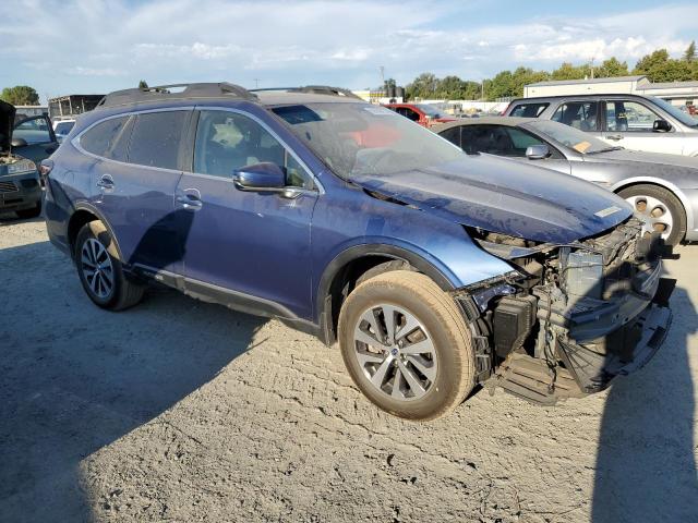 4S4BTAFC9M3129183 - 2021 SUBARU OUTBACK PREMIUM BLUE photo 4