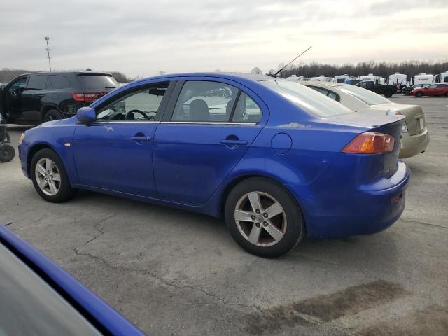 JA3AU26U68U041721 - 2008 MITSUBISHI LANCER ES BLUE photo 3