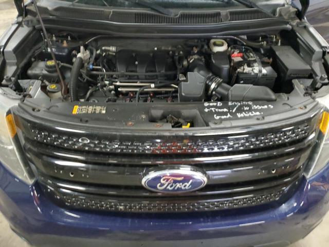 1FM5K8AR6FGA35228 - 2015 FORD EXPLORER POLICE INTERCEPTOR 蓝色 照片 12