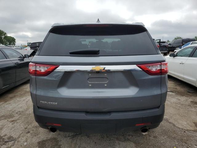 1GNERFKW4MJ135361 - 2021 CHEVROLET TRAVERSE LS GRAY photo 6