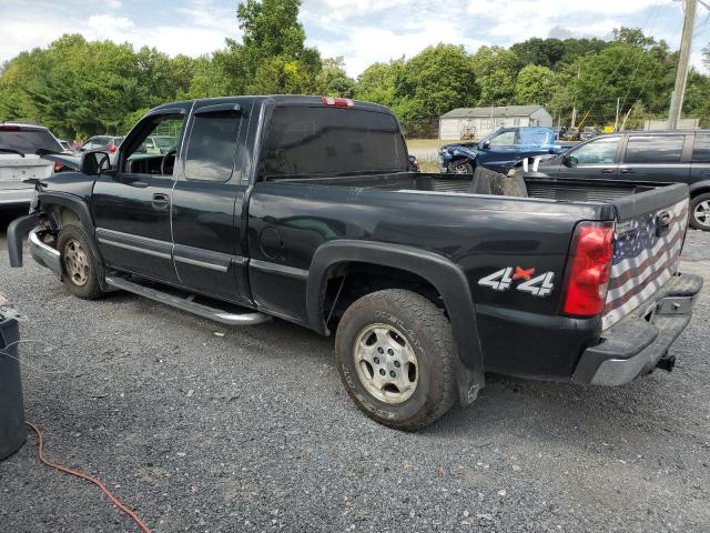 2GCEK19T141385257 - 2004 CHEVROLET SILVERADO K1500 BLACK photo 2