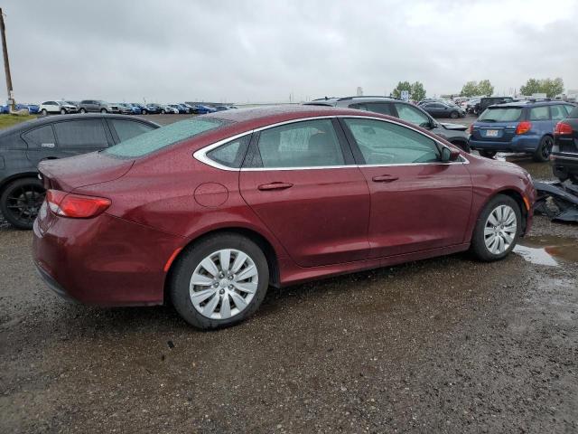 1C3CCCFB1FN645562 - 2015 CHRYSLER 200 LX RED photo 3