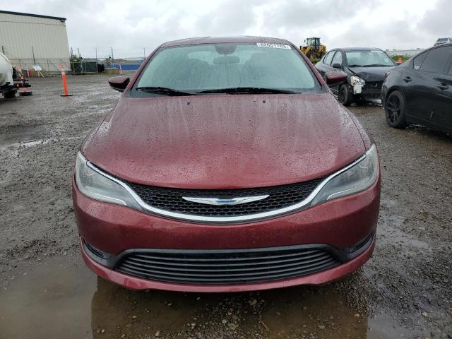 1C3CCCFB1FN645562 - 2015 CHRYSLER 200 LX RED photo 5