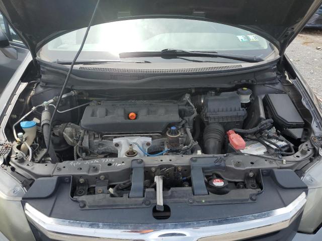 19XFB2F9XCE347210 - 2012 HONDA CIVIC EXL ნაცრისფერი ფოტო 11