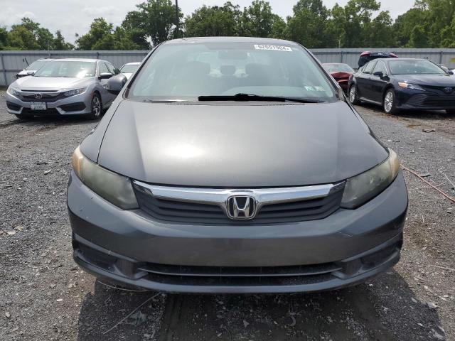 19XFB2F9XCE347210 - 2012 HONDA CIVIC EXL ნაცრისფერი ფოტო 5