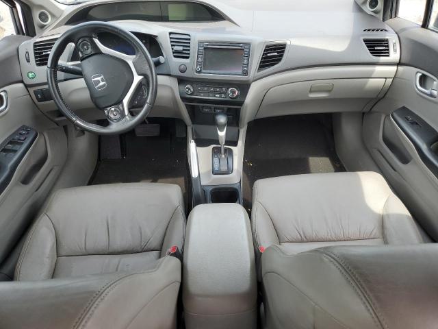 19XFB2F9XCE347210 - 2012 HONDA CIVIC EXL ნაცრისფერი ფოტო 8