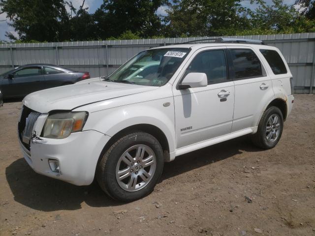 4M2CU97168KJ46272 - 2008 MERCURY MARINER PREMIER WHITE photo 1