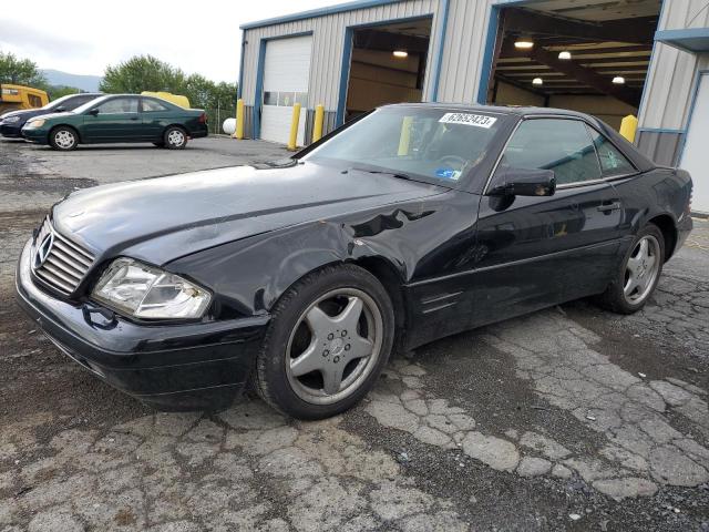 WDBFA63F0TF136672 - 1996 MERCEDES-BENZ SL 320 BLACK photo 1