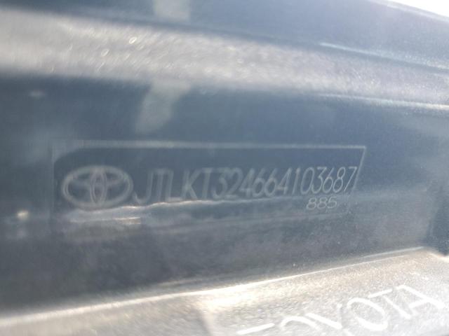 JTLKT324664103687 - 2006 TOYOTA SCION XB BLACK photo 12