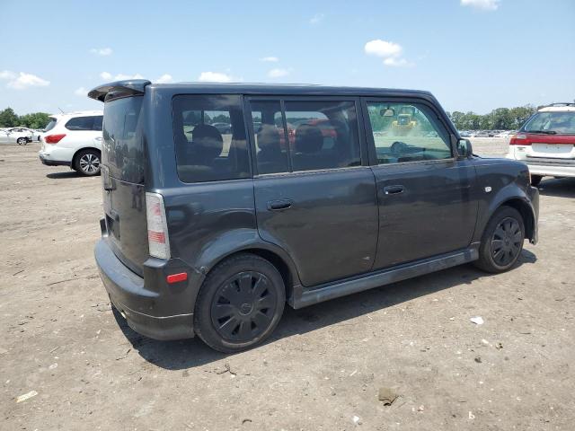 JTLKT324664103687 - 2006 TOYOTA SCION XB BLACK photo 3