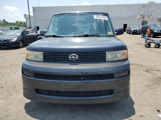 JTLKT324664103687 - 2006 TOYOTA SCION XB BLACK photo 5