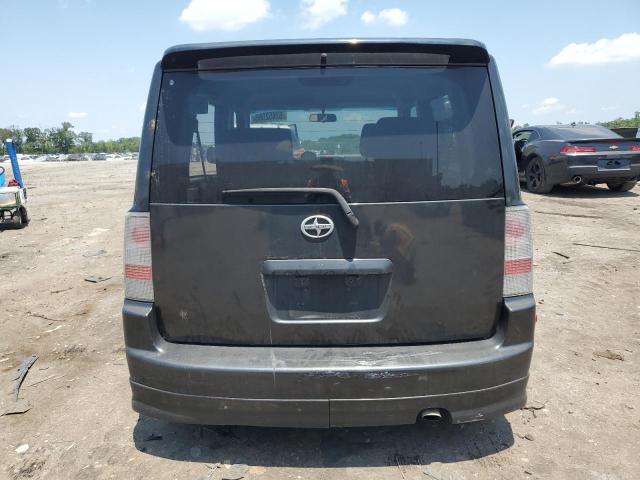 JTLKT324664103687 - 2006 TOYOTA SCION XB BLACK photo 6