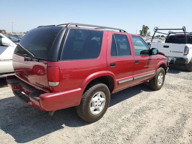 1GNDT13W712209988 - 2001 CHEVROLET BLAZER RED photo 3