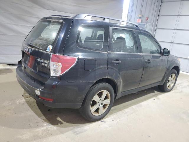 JF2SHABC8BH705181 - 2011 SUBARU FORESTER 2.5X BLACK photo 3