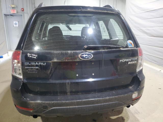 JF2SHABC8BH705181 - 2011 SUBARU FORESTER 2.5X BLACK photo 6