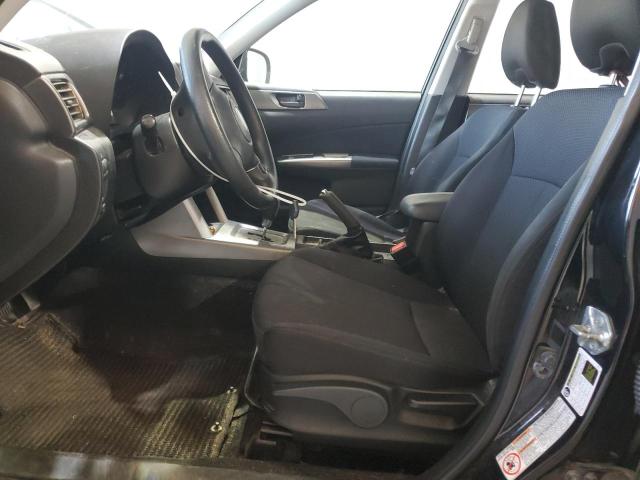 JF2SHABC8BH705181 - 2011 SUBARU FORESTER 2.5X BLACK photo 7