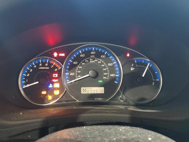 JF2SHABC8BH705181 - 2011 SUBARU FORESTER 2.5X BLACK photo 9