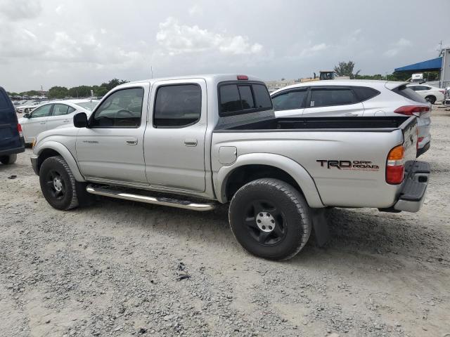 5TEGN92N44Z364179 - 2004 TOYOTA TACOMA DOUBLE CAB PRERUNNER SILVER photo 2