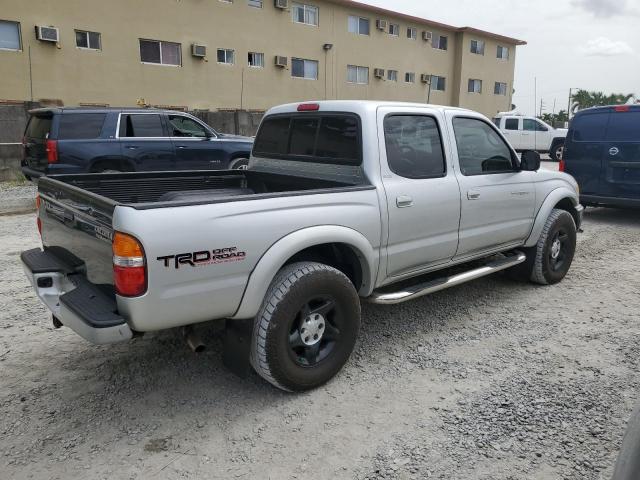 5TEGN92N44Z364179 - 2004 TOYOTA TACOMA DOUBLE CAB PRERUNNER SILVER photo 3