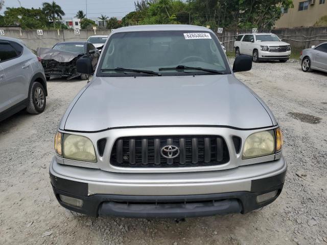 5TEGN92N44Z364179 - 2004 TOYOTA TACOMA DOUBLE CAB PRERUNNER SILVER photo 5