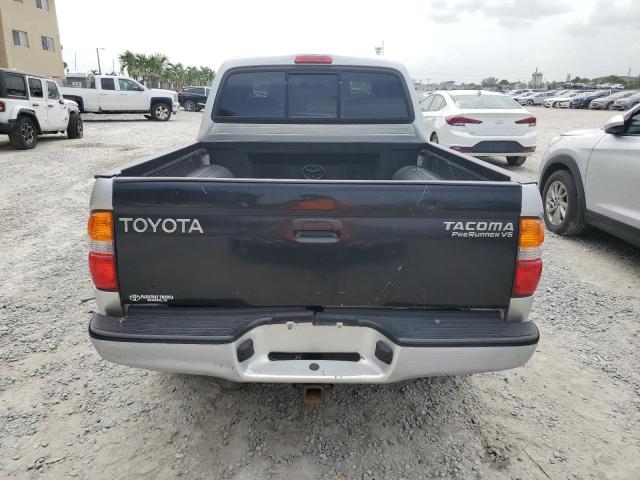 5TEGN92N44Z364179 - 2004 TOYOTA TACOMA DOUBLE CAB PRERUNNER SILVER photo 6