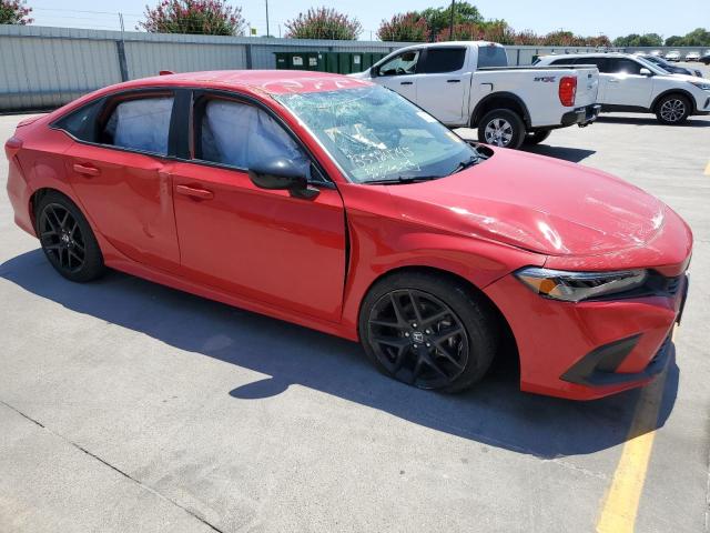 2HGFE2F56PH514422 - 2023 HONDA CIVIC SPORT 红色 照片 4