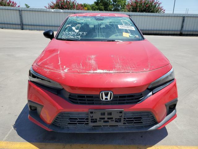 2HGFE2F56PH514422 - 2023 HONDA CIVIC SPORT 红色 照片 5