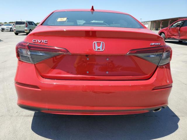 2HGFE2F56PH514422 - 2023 HONDA CIVIC SPORT 红色 照片 6