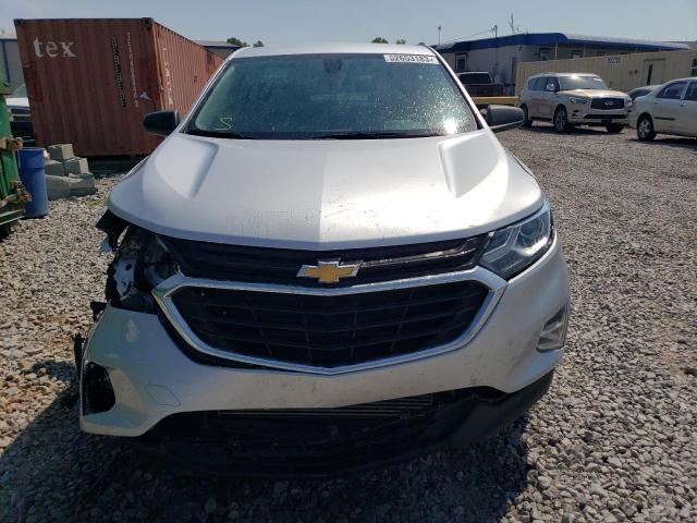 3GNAXHEVXKS573459 - 2019 CHEVROLET EQUINOX LS SILVER photo 5