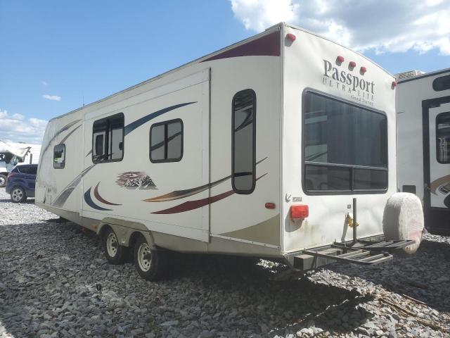 4YDT28521BT412040 - 2011 KEYSTONE PASSPORT WHITE photo 3