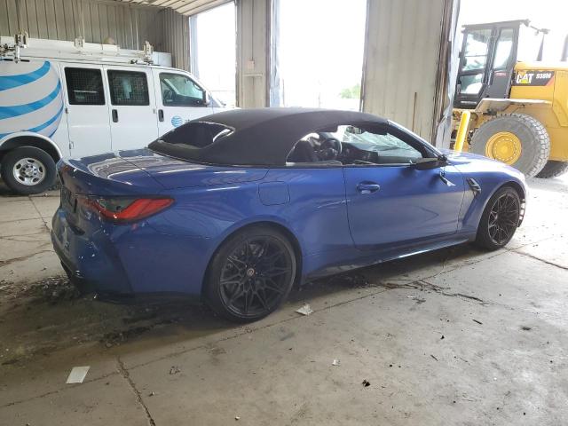 WBS33BA00NCL07228 - 2022 BMW M4 COMPETITION BLUE photo 3