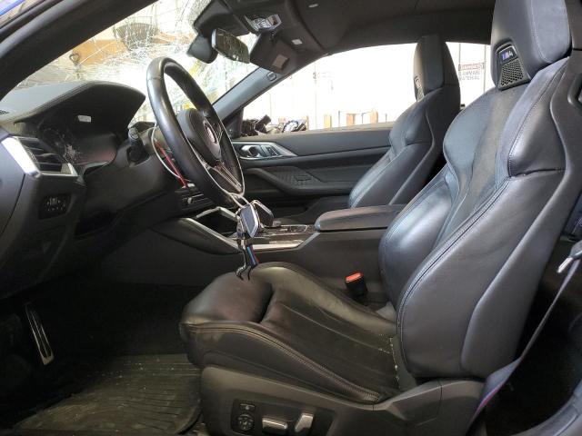 WBS33BA00NCL07228 - 2022 BMW M4 COMPETITION BLUE photo 7