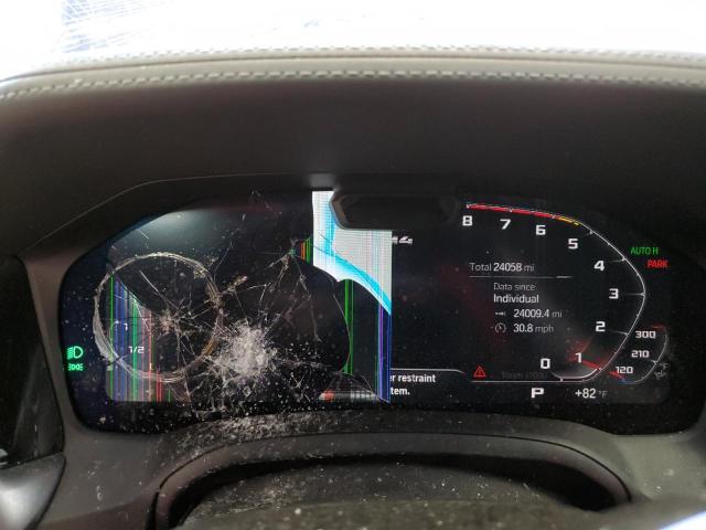 WBS33BA00NCL07228 - 2022 BMW M4 COMPETITION BLUE photo 9