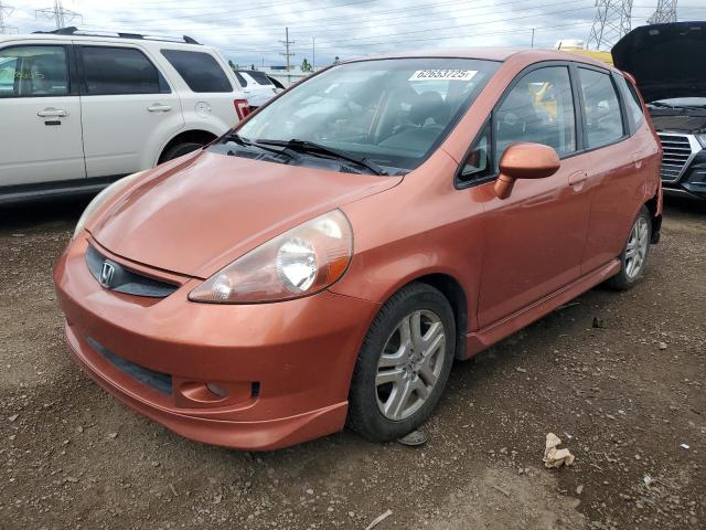 JHMGD38687S002699 - 2007 HONDA FIT S 橙色 照片 1