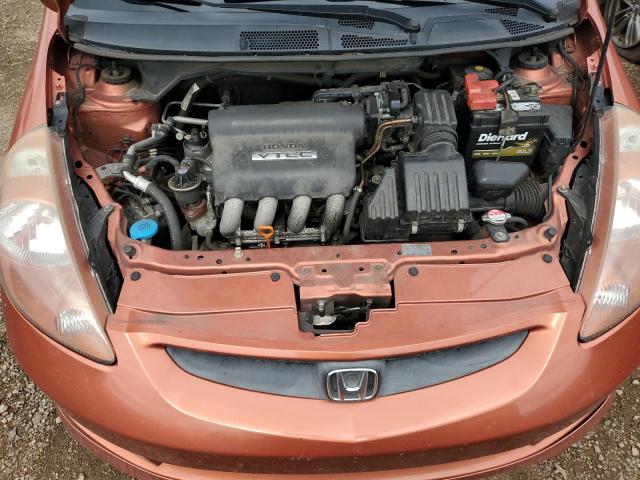 JHMGD38687S002699 - 2007 HONDA FIT S 橙色 照片 11