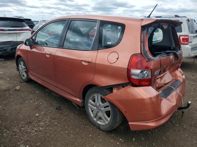 JHMGD38687S002699 - 2007 HONDA FIT S 橙色 照片 2