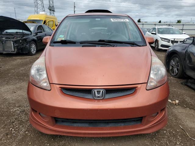 JHMGD38687S002699 - 2007 HONDA FIT S 橙色 照片 5