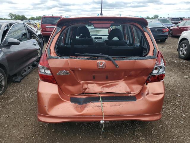 JHMGD38687S002699 - 2007 HONDA FIT S 橙色 照片 6