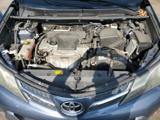 2T3BFREV6DW037930 - 2013 TOYOTA RAV4 LE BLUE photo 11