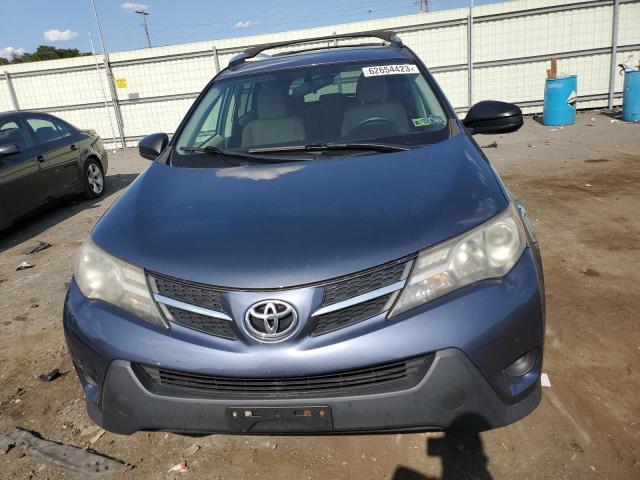 2T3BFREV6DW037930 - 2013 TOYOTA RAV4 LE BLUE photo 5