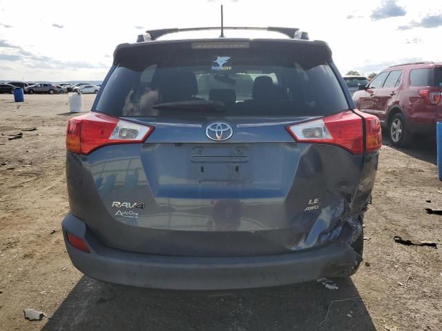 2T3BFREV6DW037930 - 2013 TOYOTA RAV4 LE BLUE photo 6