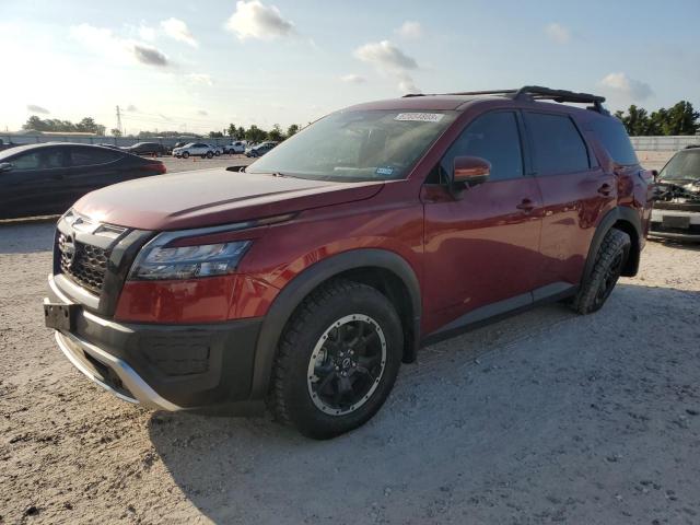 5N1DR3BD9PC219195 - 2023 NISSAN PATHFINDER SV RED photo 1