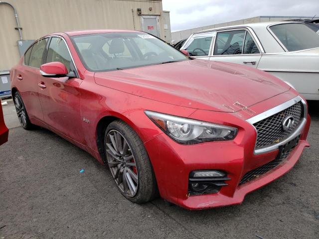 JN1FV7AP7HM851218 - 2017 INFINITI Q50 RED SPORT 400 RED photo 4