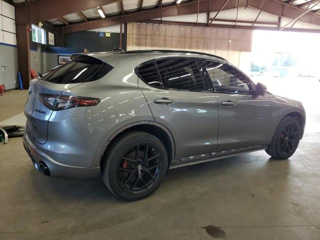 ZASPAKBNXM7D15151 - 2021 ALFA ROMEO STELVIO TI GRAY photo 3