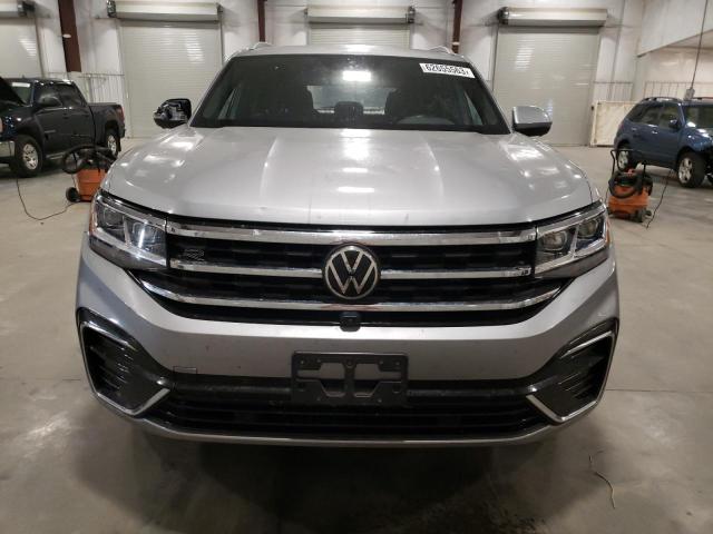 1V2TE2CA9LC228630 - 2020 VOLKSWAGEN ATLAS CROS SEL PREMIUM R-LINE SILVER photo 5