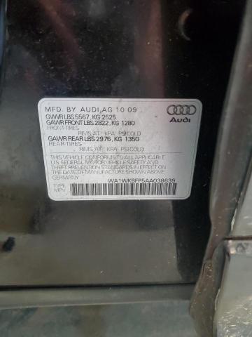 WA1WKBFP5AA038639 - 2010 AUDI Q5 PRESTIGE 黑色 照片 13